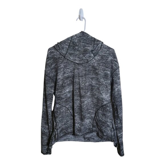 Lululemon Hoodie Women 6 Forever Endeavour Rush Jacquard Athleisure Gym Lw3bgas - Picture 1 of 7
